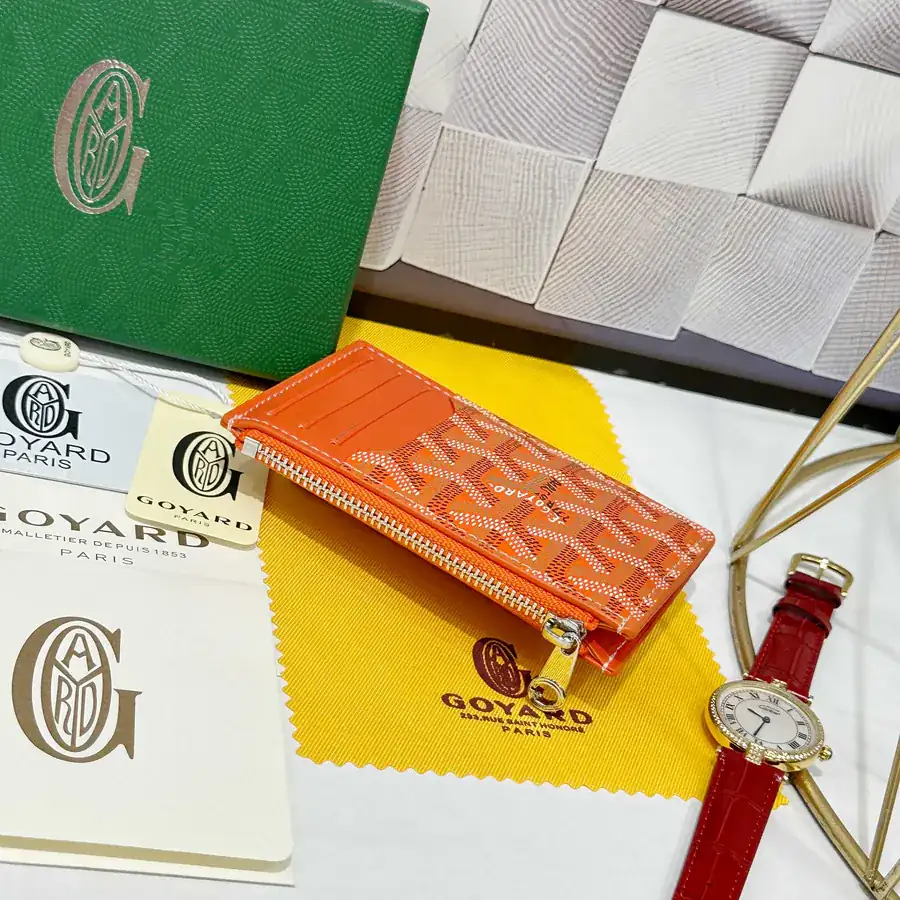 Goya Bourbon Zip Wallet Compact and Functional