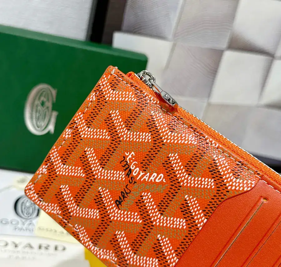 Goya Bourbon Zip Wallet Compact and Functional