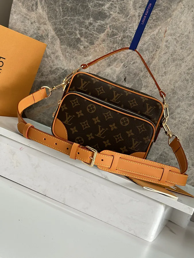 Monogram Archive Bucket Bag Small, Vintage Style