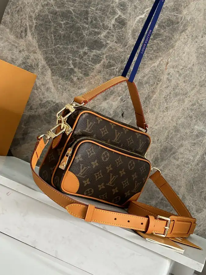 Monogram Archive Bucket Bag Small, Vintage Style