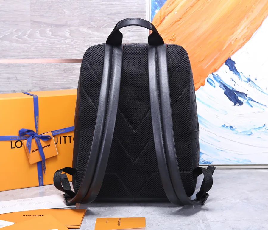 Sprinter Shoulder Bag in Monogram Shadow Calfskin