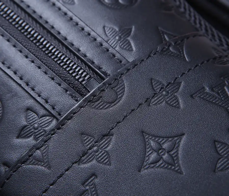 Sprinter Shoulder Bag in Monogram Shadow Calfskin