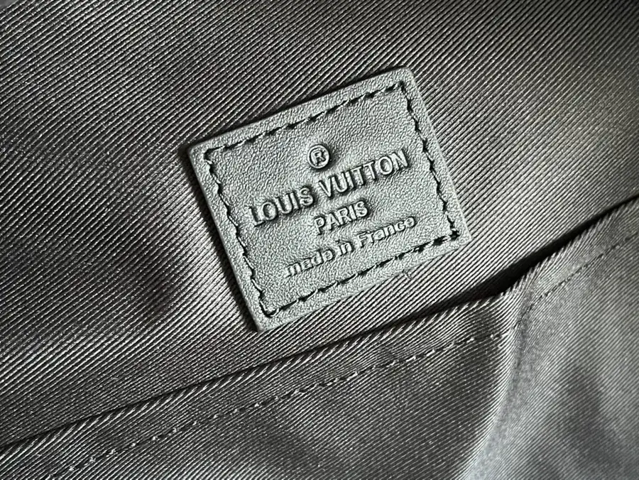 Montegrappa Racing Backpack in Black Grained Calfskin