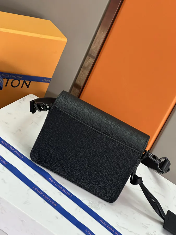 Fastline Mini Bag Premium Full Leather, Grained Calfskin, LV Lettering