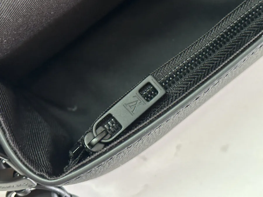 Fastline Mini Bag Premium Full Leather, Grained Calfskin, LV Lettering