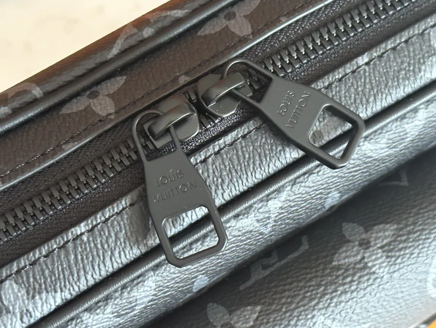 Louis Vuitton Steamer Briefcase with Monogram Eclipse
