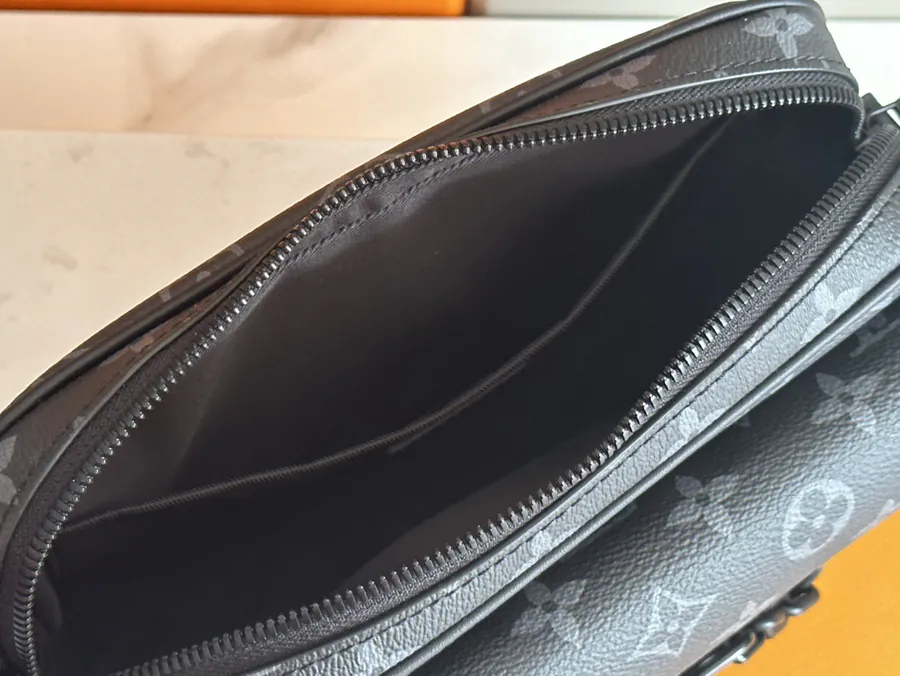 Louis Vuitton Steamer Briefcase with Monogram Eclipse