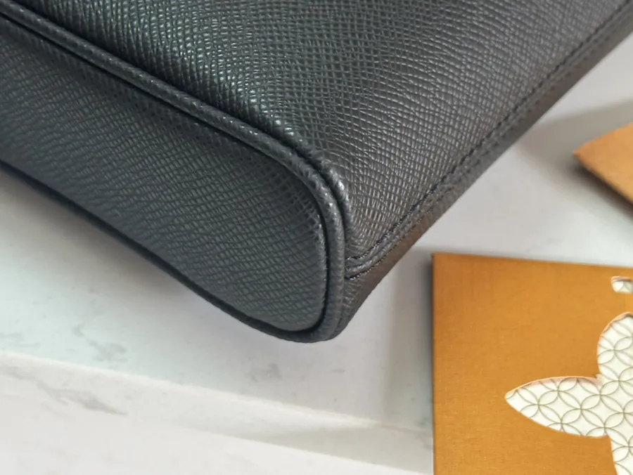 Alex Mini Postman Bag Grained Calfskin