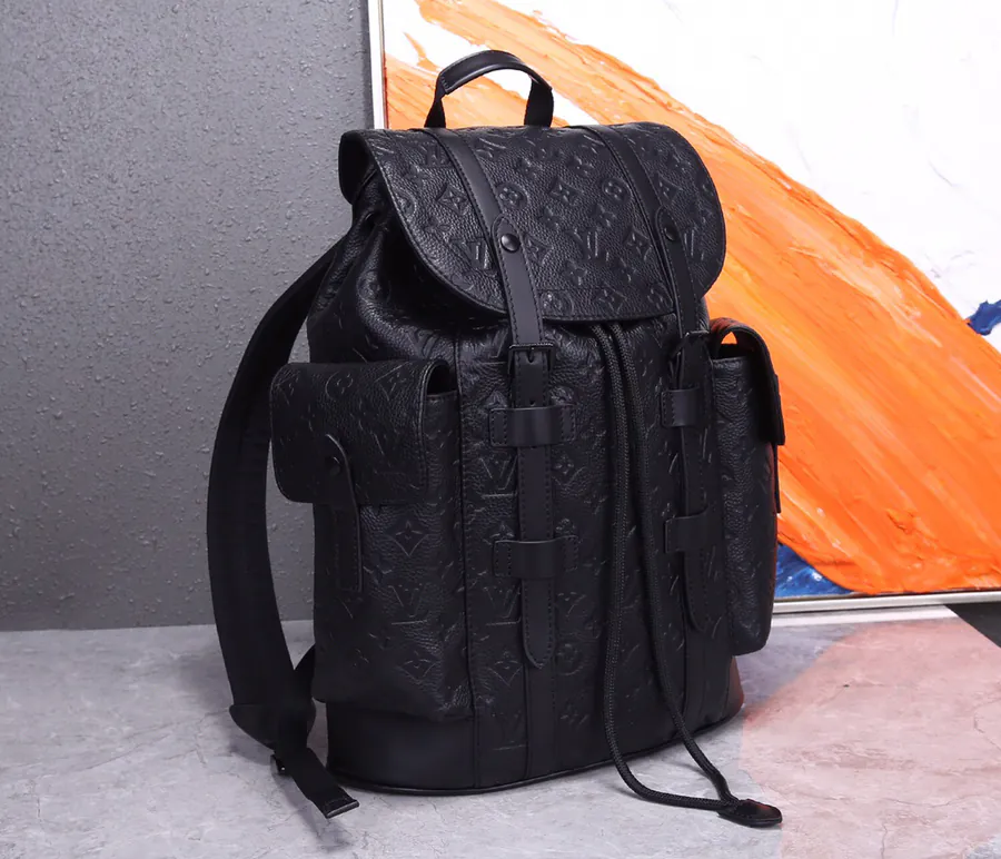 Christopher Mini Backpack with Grained Calfskin