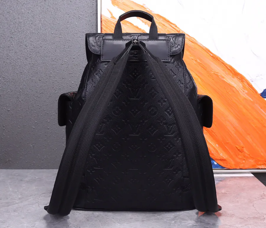 Christopher Mini Backpack with Grained Calfskin