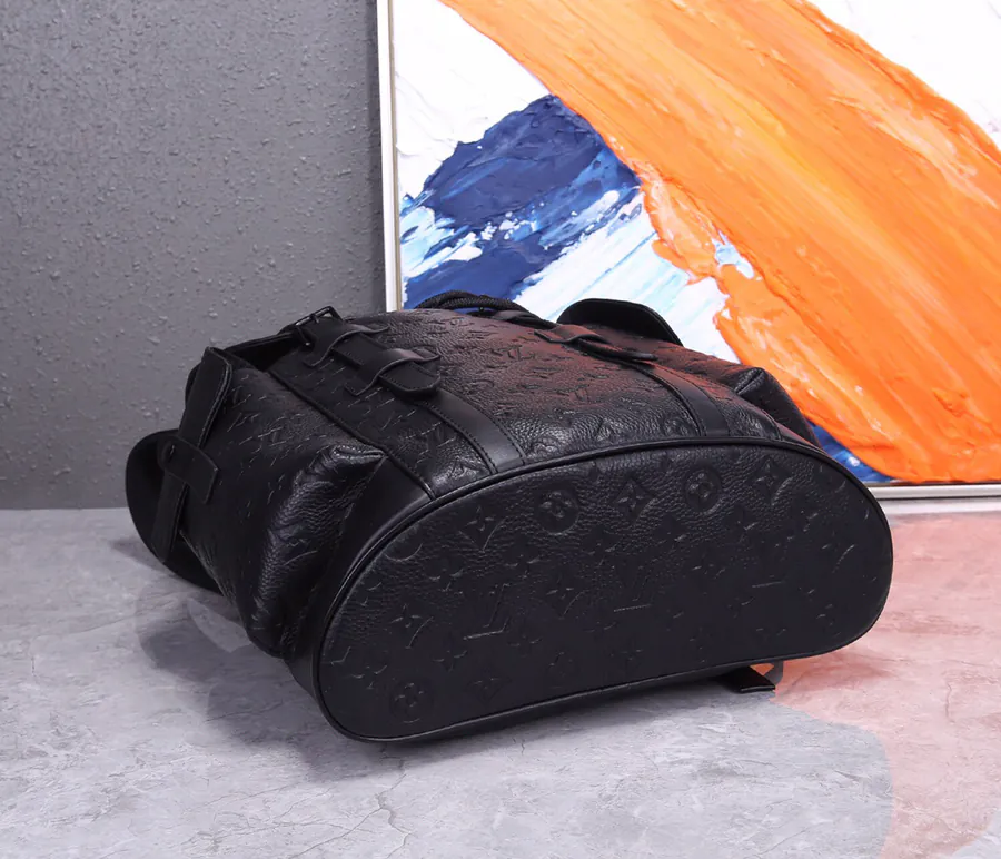 Christopher Mini Backpack with Grained Calfskin