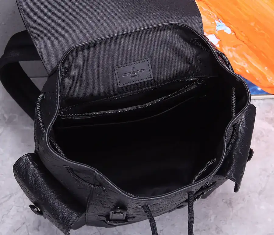 Christopher Mini Backpack with Grained Calfskin