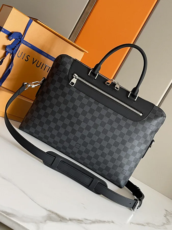 Porte Documents Jour in Damier Infini Leather