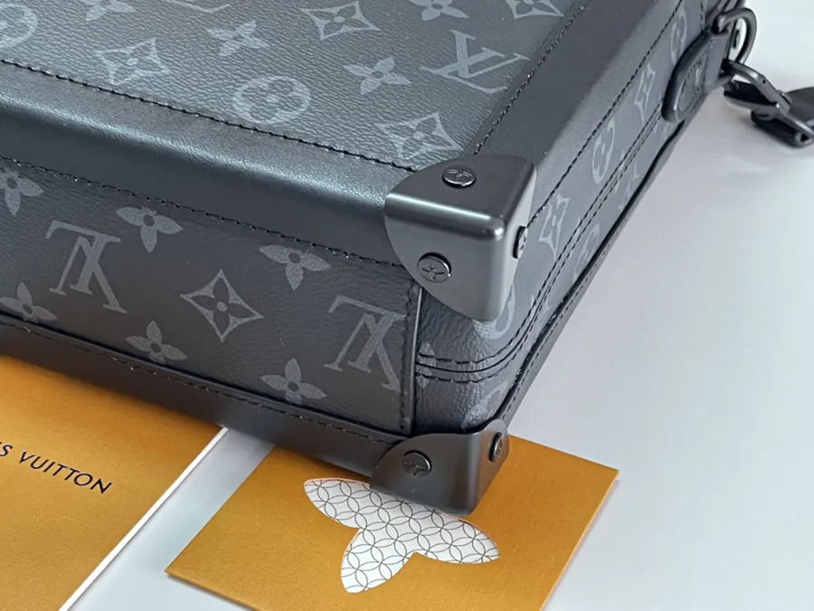 Louis Vuitton Monogram Eclipse Briefcase with Soft Trunk