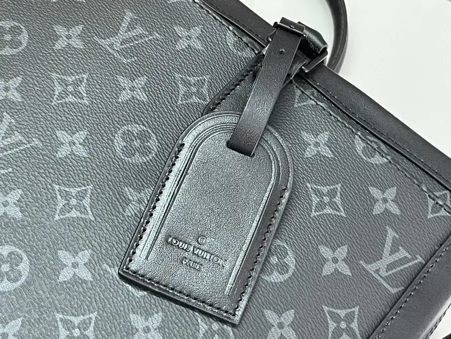 Louis Vuitton Monogram Eclipse Briefcase with Soft Trunk