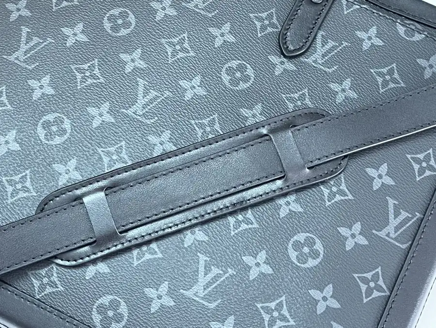 Louis Vuitton Monogram Eclipse Briefcase with Soft Trunk