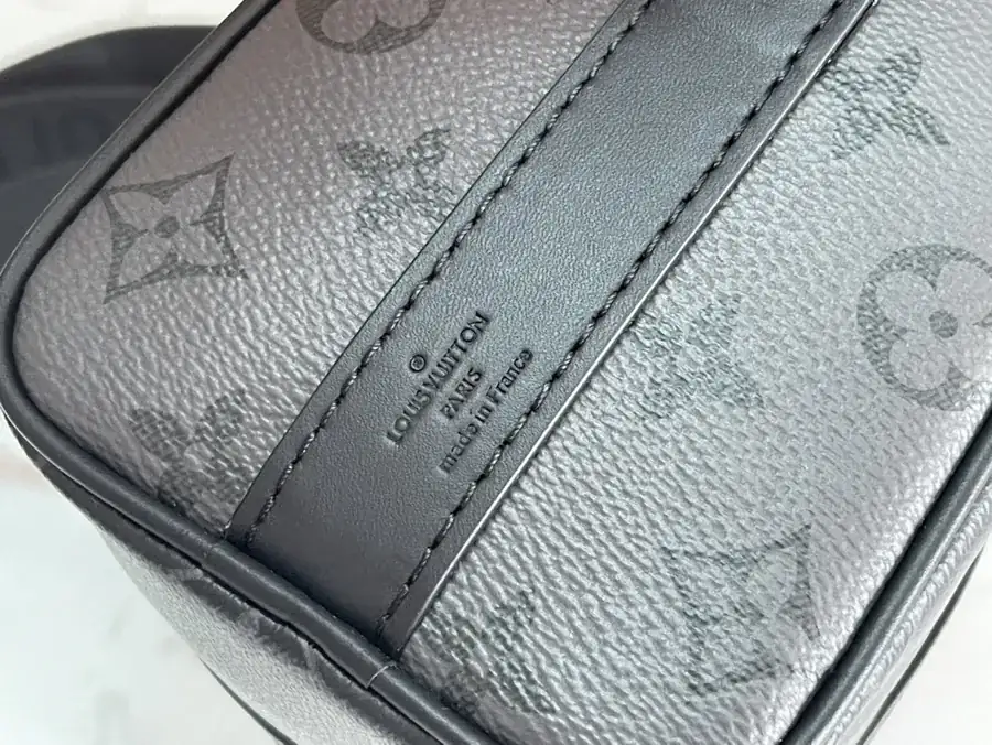 Louis Vuitton Keepall 25 Handbag Monogram Eclipse Reverse Canvas