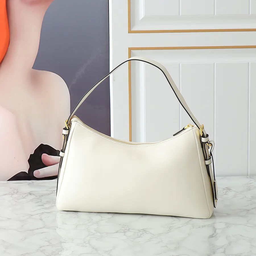 Aimee Hobo Crossbody Bag in Grained Calfskin
