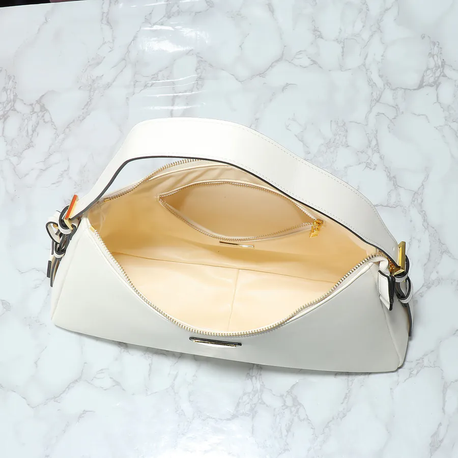 Aimee Hobo Crossbody Bag in Grained Calfskin