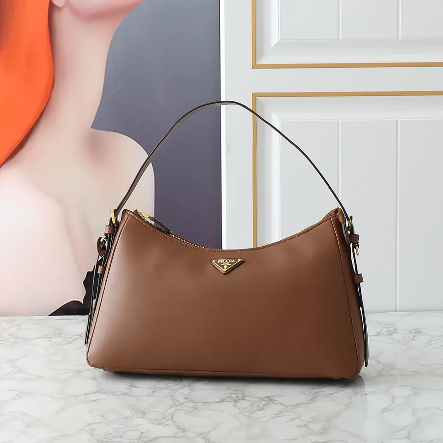 Aimee Hobo Crossbody Bag Simple Design, Premium Leather
