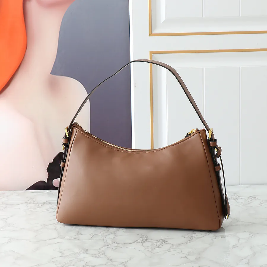 Aimee Hobo Crossbody Bag Simple Design, Premium Leather