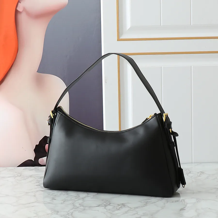 Aimee Hobo Crossbody Bag in Grained Calfskin