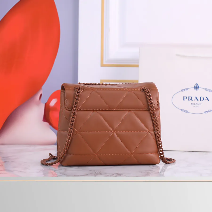 P Family Original Bucket Bag with Grained Calfskin