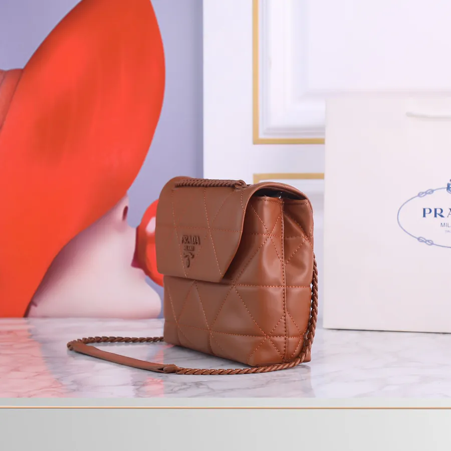 P Family Original Bucket Bag with Grained Calfskin