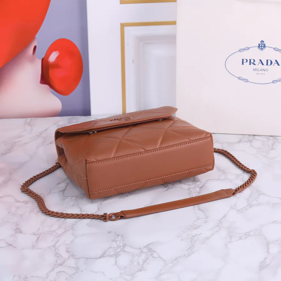 P Family Original Bucket Bag with Grained Calfskin
