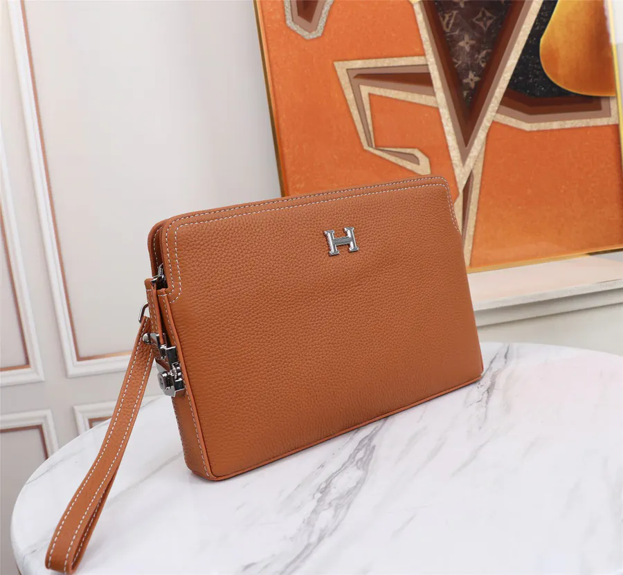 2022 New Hermes Single Handle Password Lock Handbag