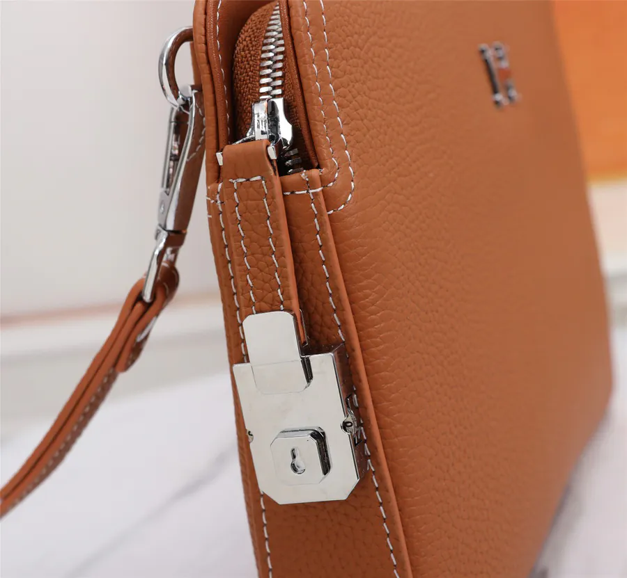2022 New Hermes Single Handle Password Lock Handbag