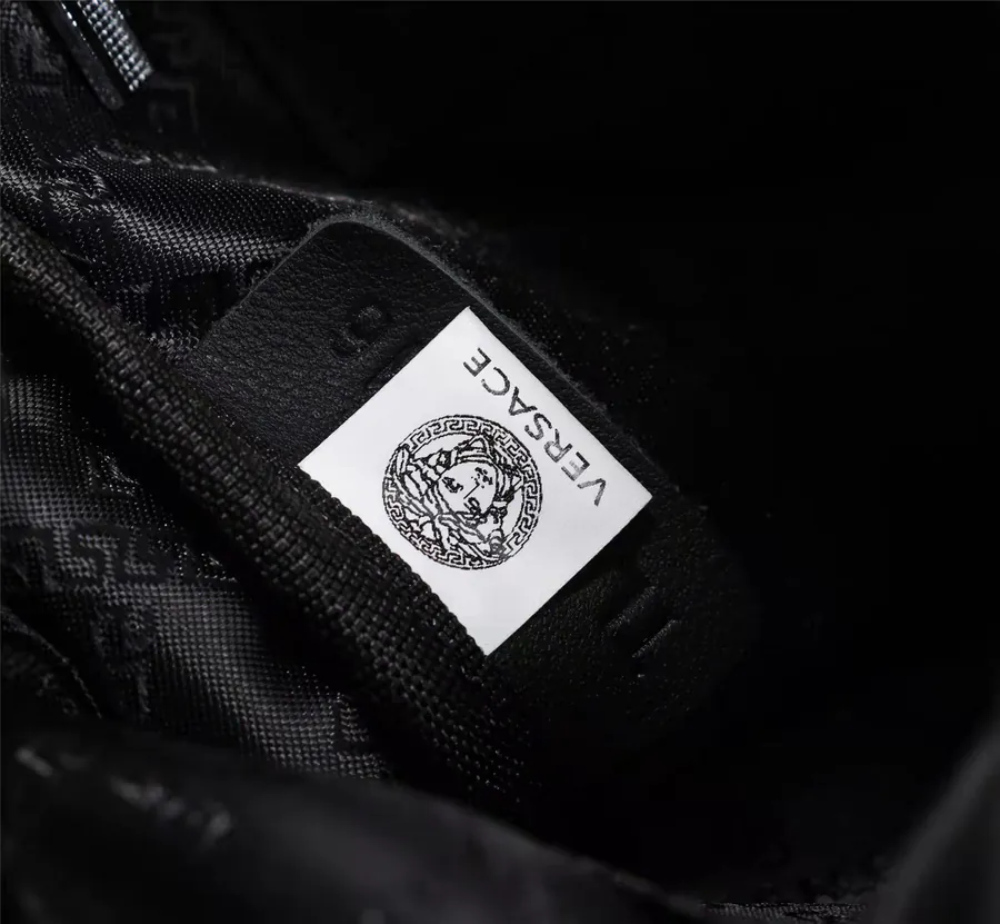 Versace Bucket Bag with Double Zip Design