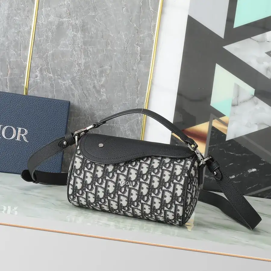 Dior Roller Tote with Shoulder Strap Elegant and Practical Design