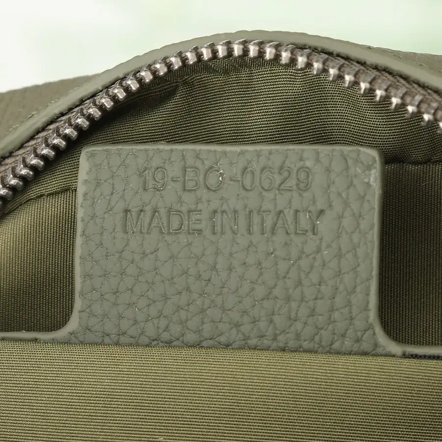 Rider 2.0 Zip Messenger Bag Gravity Print Calfskin and Canvas