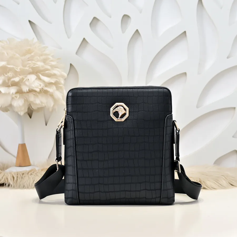 Stefano Ricci Men's New Latest Crossbody Bag with Dual Strap