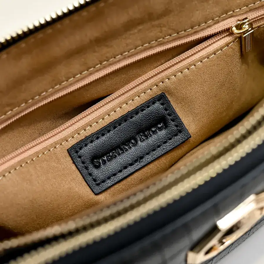 Stefano Ricci Men's New Handbag with Double Handles