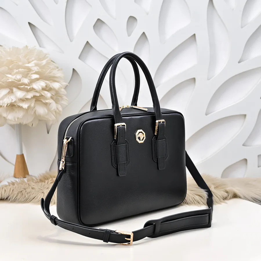 Stefano Ricci Men's Latest Briefcase Premium Leather, Elegant Hardware
