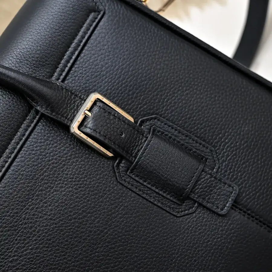 Stefano Ricci Men's Latest Briefcase Premium Leather, Elegant Hardware