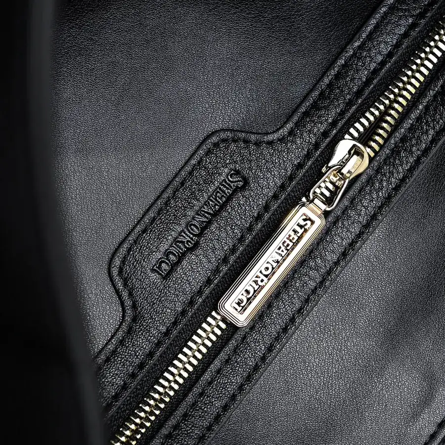 Stefano Ricci Men's Latest Briefcase Premium Leather, Elegant Hardware