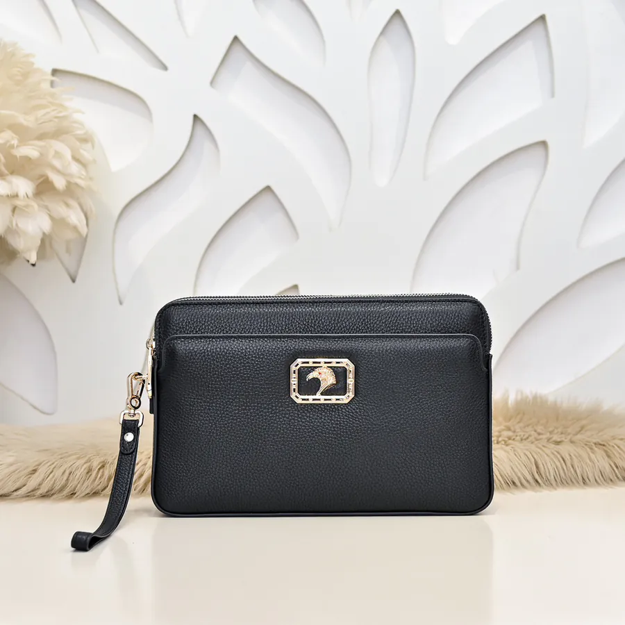 Stefano Ricci Men's Latest Handbag with Elegant Hardware