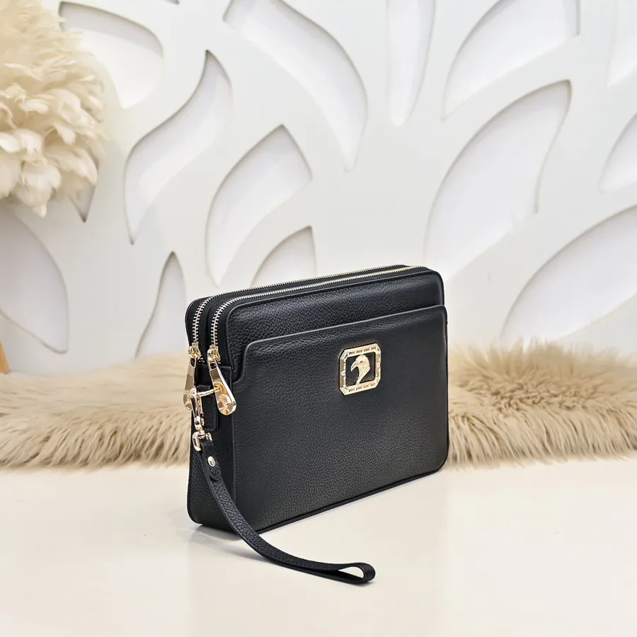 Stefano Ricci Men's Latest Handbag with Elegant Hardware