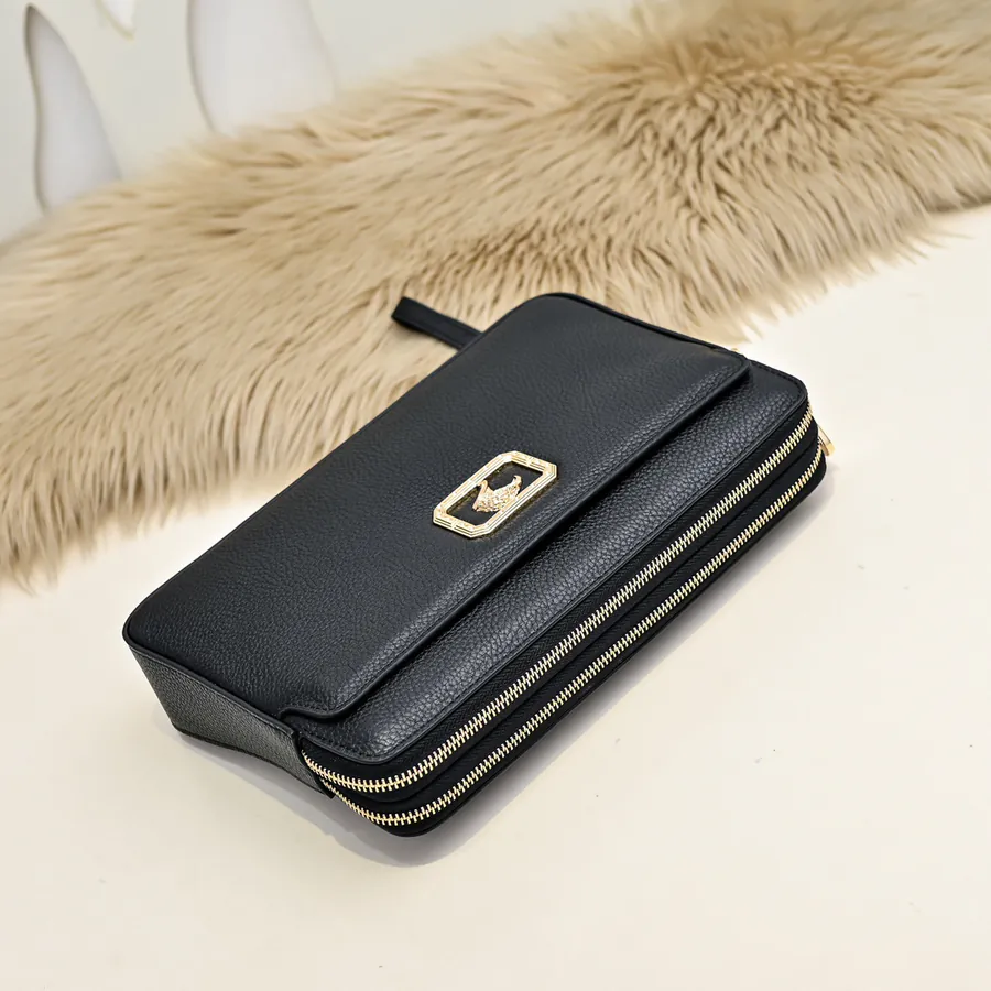 Stefano Ricci Men's Latest Handbag with Elegant Hardware