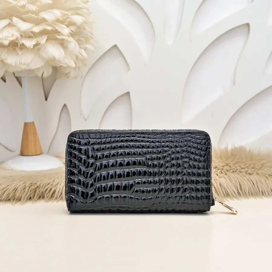 Stefano Ricci Men's Zip Wallet Premium Leather, Elegant Design