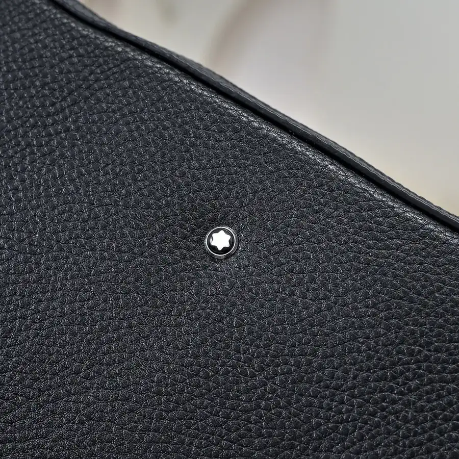 MONT BLANC Men's Crossbody Bag Premium Calfskin, Minimalist Design