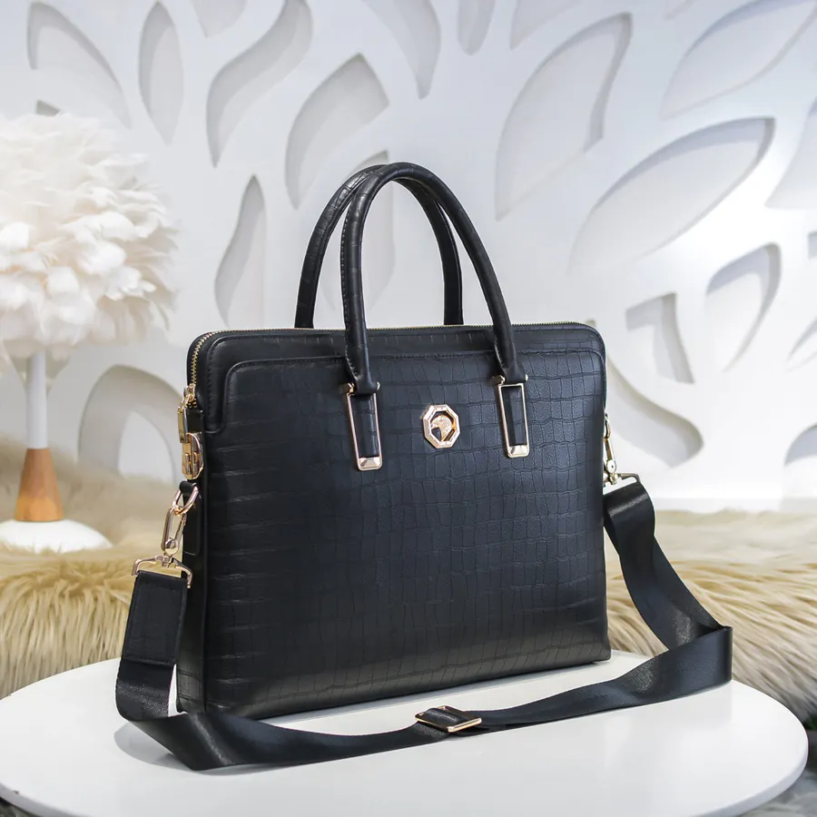 Stefano Ricci Men's Latest Briefcase Premium Leather, Elegant Design
