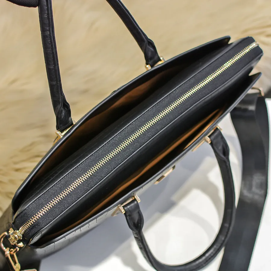 Stefano Ricci Men's Latest Briefcase Premium Leather, Elegant Design