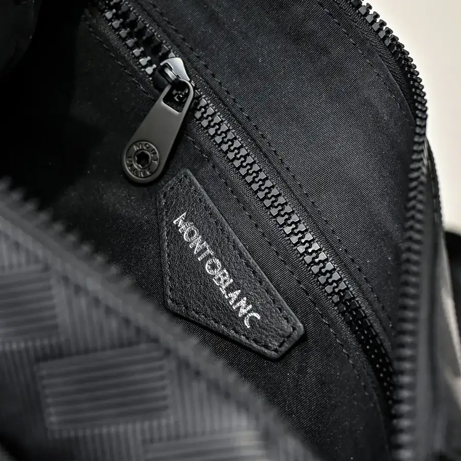MONT BLANC Men's Crossbody Bag Premium Leather, Elegant Design