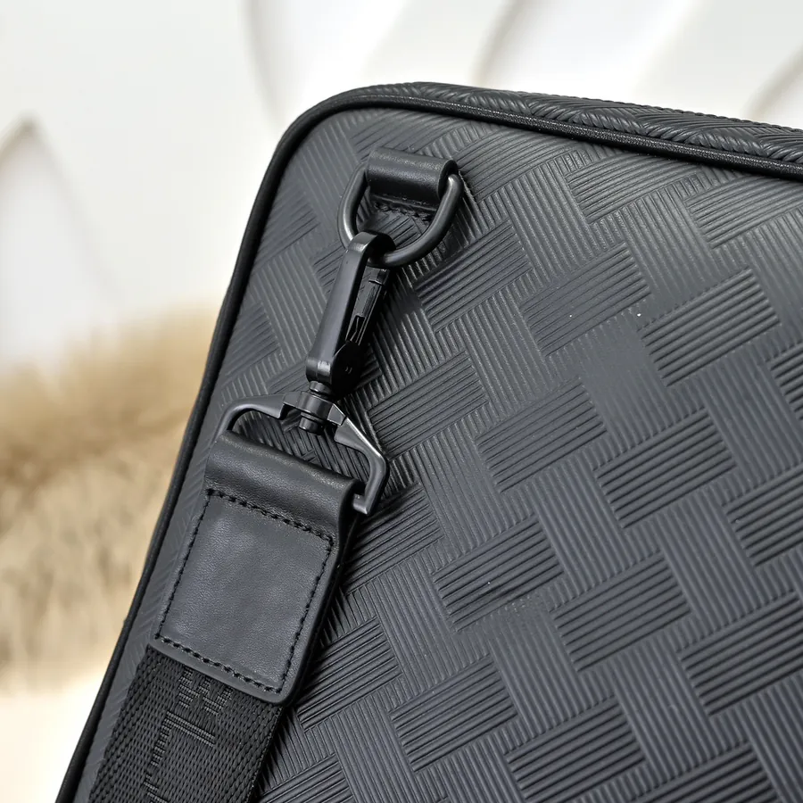 MONT BLANC Men's Crossbody Bag Premium Leather, Elegant Design