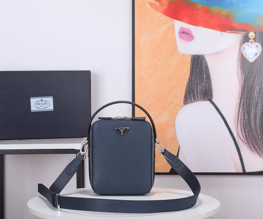 P Brique 2VH067 New Spring Summer Men's Crossbody Bag