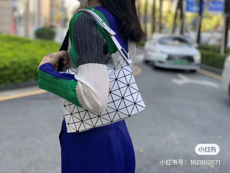BAOBAO ISSEY MIYAKE Baguette Crossbody Bag